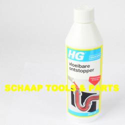 HG-BADKAMER Vloeibare ontstopper voor afvoeren 500 ml